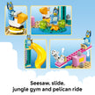 LEGO Bluey Playground Fun with Bluey and Chloe - Building Toy for Kids - Sensory Toy for Pretend Play - Includes Bluey and Chloe Minifigures - Birthday Gift Idea for Girls and Boys 4 and Up - 11201 🍁 All In One Marketplace Canada