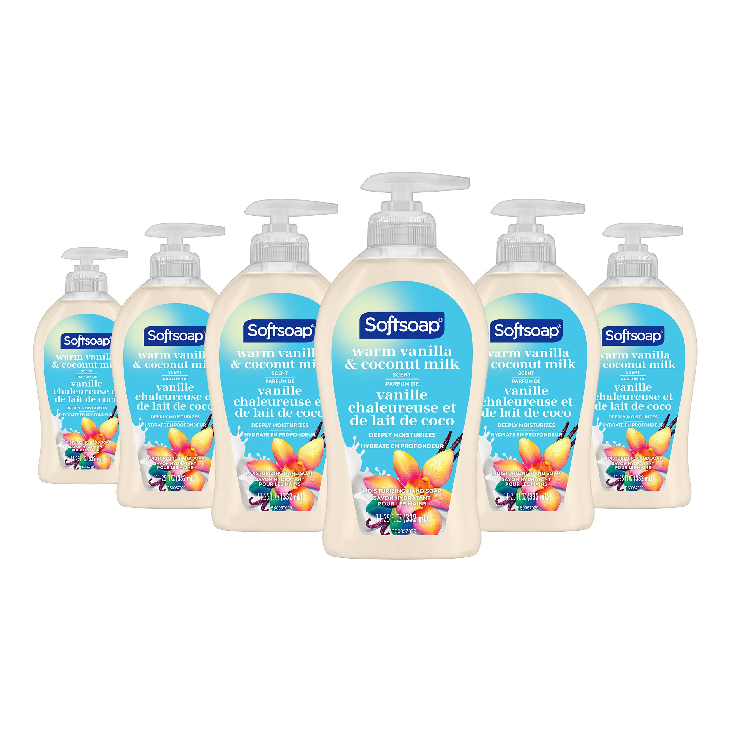 Softsoap Hand Soap, Warm Vanilla & Coconut Milk Scent, 332 mL (6 Pack) 🍁 All In One Marketplace Canada