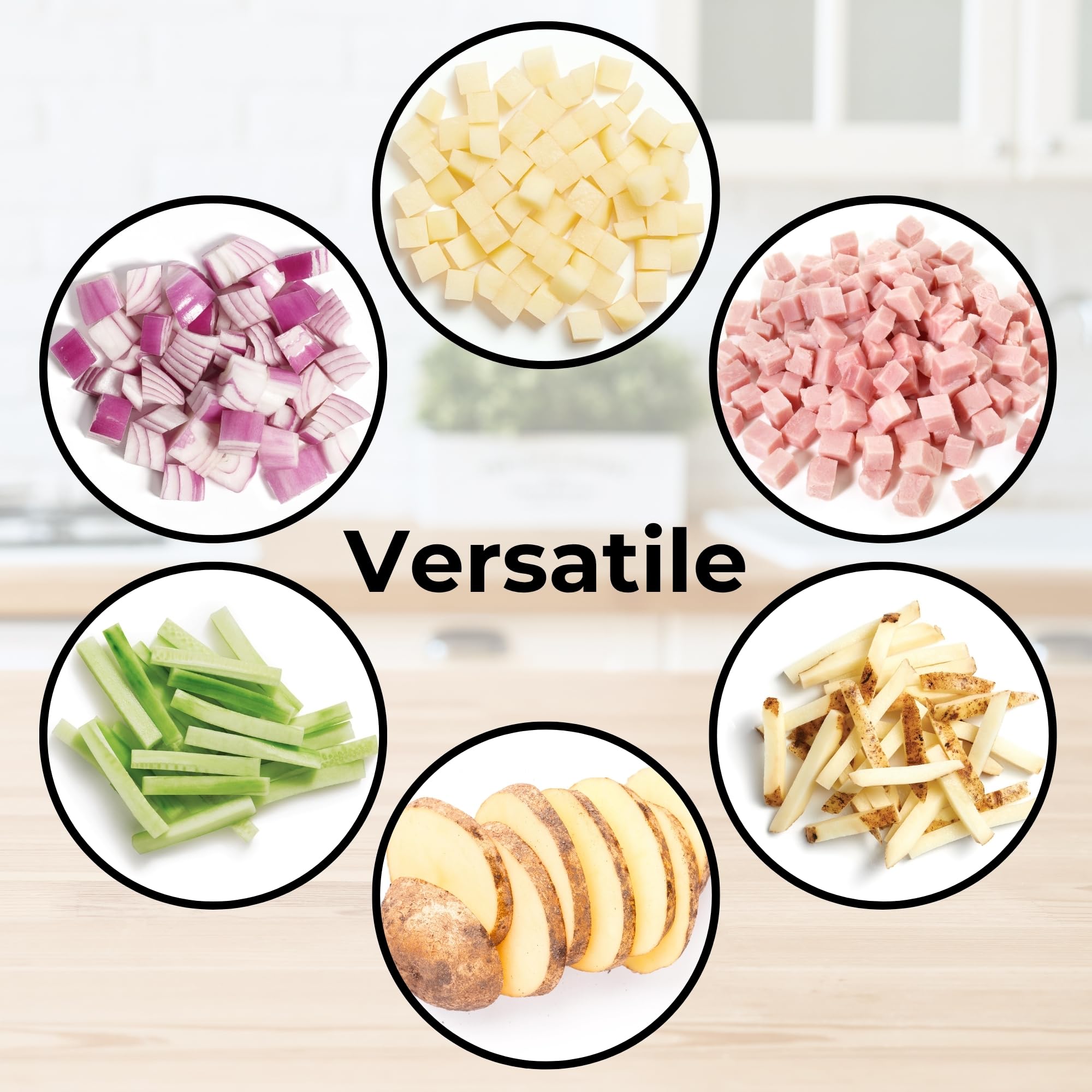 Starfrit Pro Fry Cutter & Cuber, 3-in-1 Potato & Vegetable Cutter 🍁 All In One Marketplace Canada
