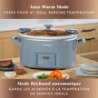 Crock-Pot Design Series 7-Quart Programmable Slow Cooker, Morning Haze Blue 🍁 All In One Marketplace Canada