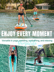Niphean Inflatable Stand Up Paddle Board with SUP Accessories, 10'6'' All-Round Inflatable SUP, Anti-Slip EVA Deck, Inflatable Paddle Board for Adults & Youth 🍁 All In One Marketplace Canada