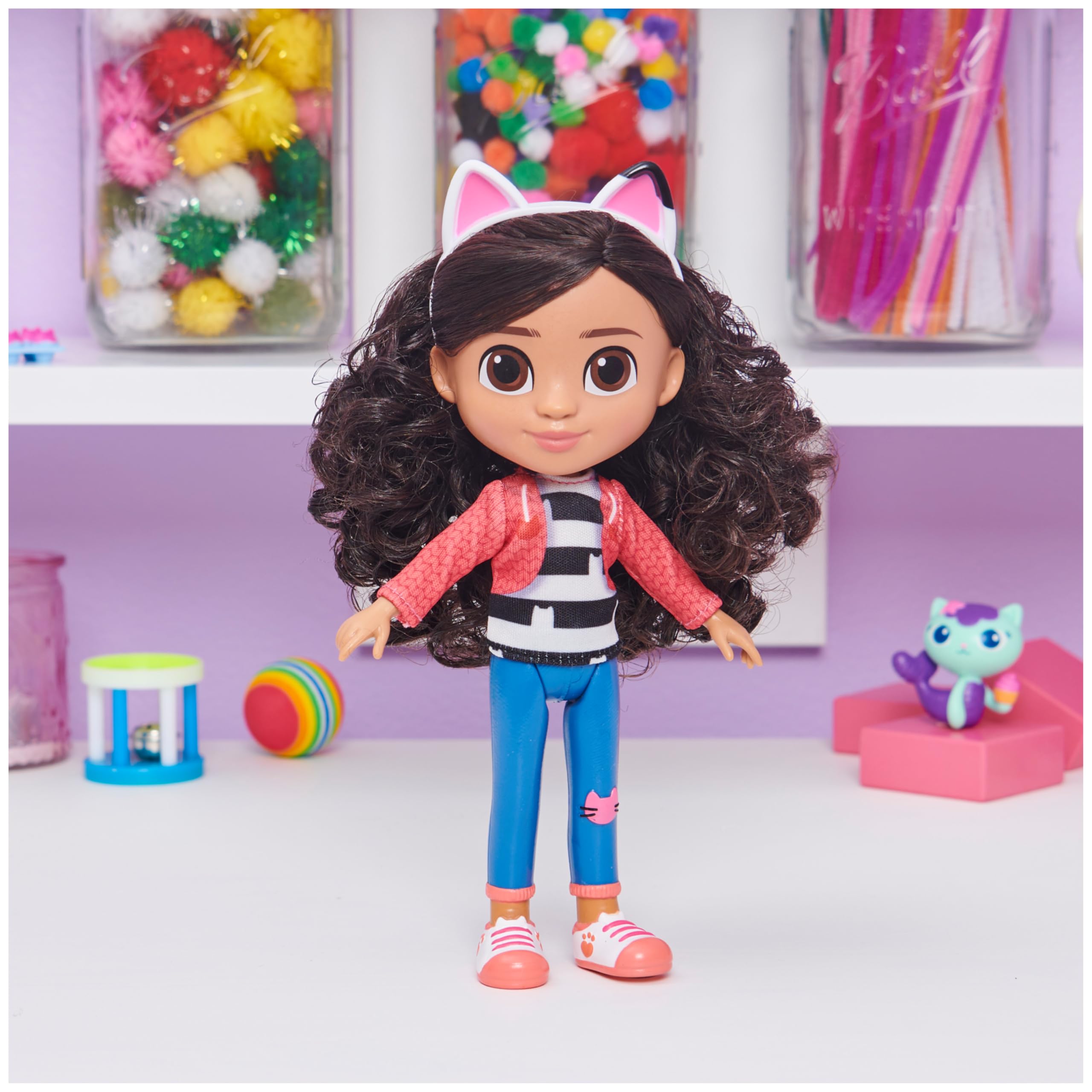 Gabby’s Dollhouse, 8-inch Gabby Girl Doll, Kids Toys for Ages 3 and up 🍁 All In One Marketplace Canada