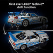 LEGO Technic 2 Fast 2 Furious Nissan Skyline GT-R (R34) Car - DIY Kit and Building Set for Adults - Collectible Model Street Racer with Drift Function - Gift for Car Enthusiasts and Movie Fans - 42210 🍁 All In One Marketplace Canada