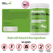Deley Naturals Probiotics for Dogs - Dog Probiotics Chewable with 6 Digestive Enzymes & 4 Billion CFUs - Probiotic Chews for Dogs Gut Health Diarrhea & Digestion - Digestive Balance Dog Supplements 🍁 All In One Marketplace Canada