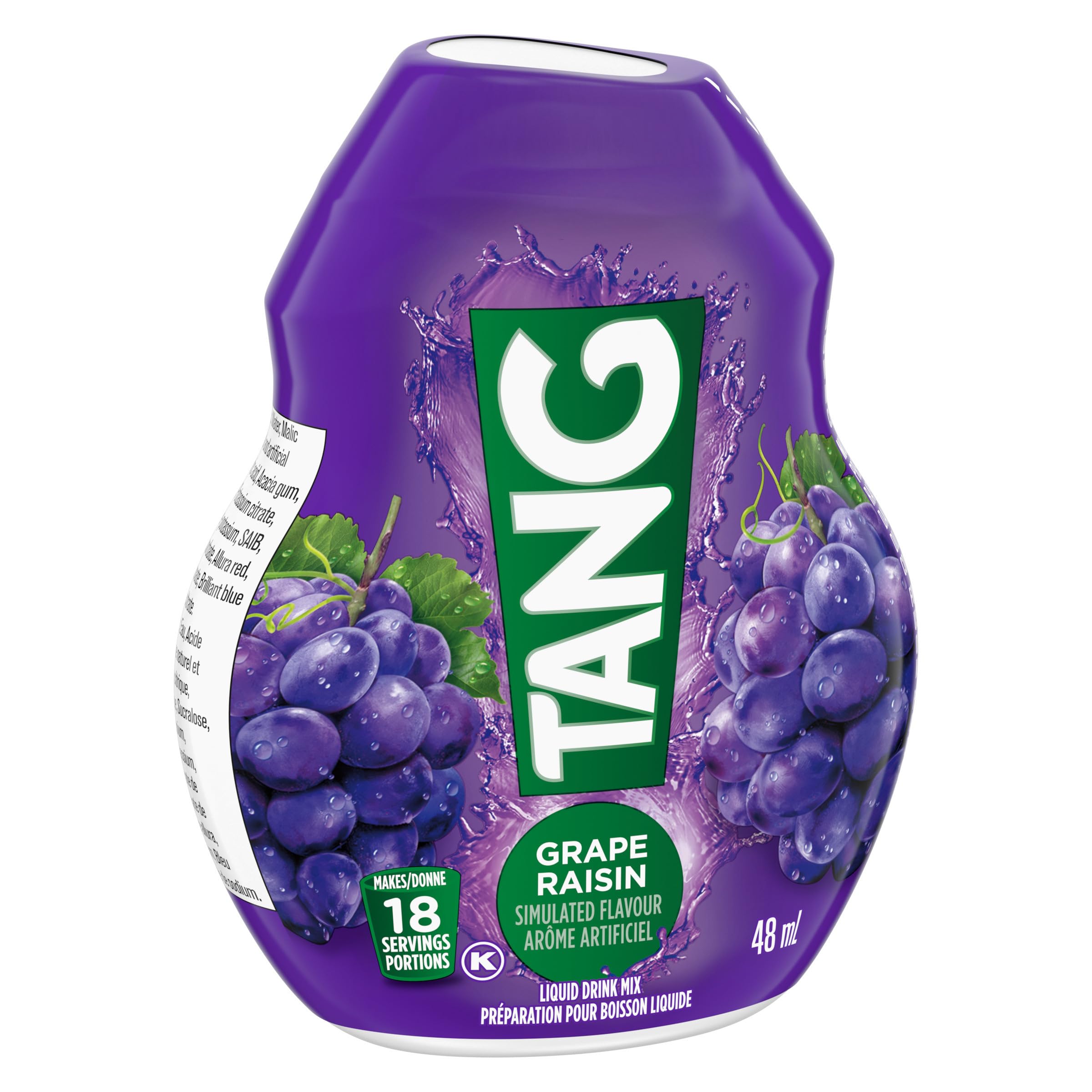 Tang Grape Liquid Drink Mix, 48 mL Bottle (Pack of 12) 🍁 All In One Marketplace Canada
