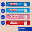 INABA Churu Cat Treats, Lickable, Squeezable Creamy Purée with Vitamin E, 14 Grams per Tube, 100 Tubes Total, Tuna Variety 🍁 All In One Marketplace Canada