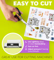 Premium Printable Vinyl Sticker Paper for Inkjet Printer and Laser - 20 White Matte Sticker Paper Waterproof - Durability Adhesive Paper 8.5 x 11, Fast Dry, Holds Ink Well, Great for Cutting Machines 🍁 All In One Marketplace Canada