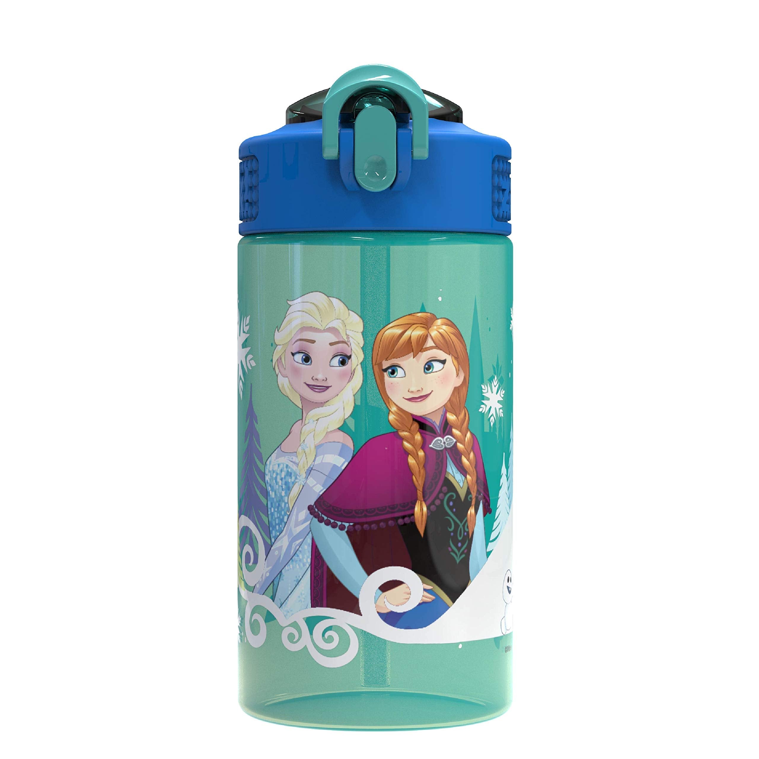 Zak Designs Disney Frozen 16oz Leak-Proof Straw Kids Water Bottle 🍁 All In One Marketplace Canada