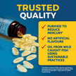 Omega 3 Fish Oil Supplements – 2500 mg High Potency Fish Oil with 1500 mg EPA & 570 mg DHA Omega 3 Fatty Acids in rTG Form for Better Absorption, No Fishy Aftertaste, IFOS Certified, 180 Softgels 🍁 All In One Marketplace Canada