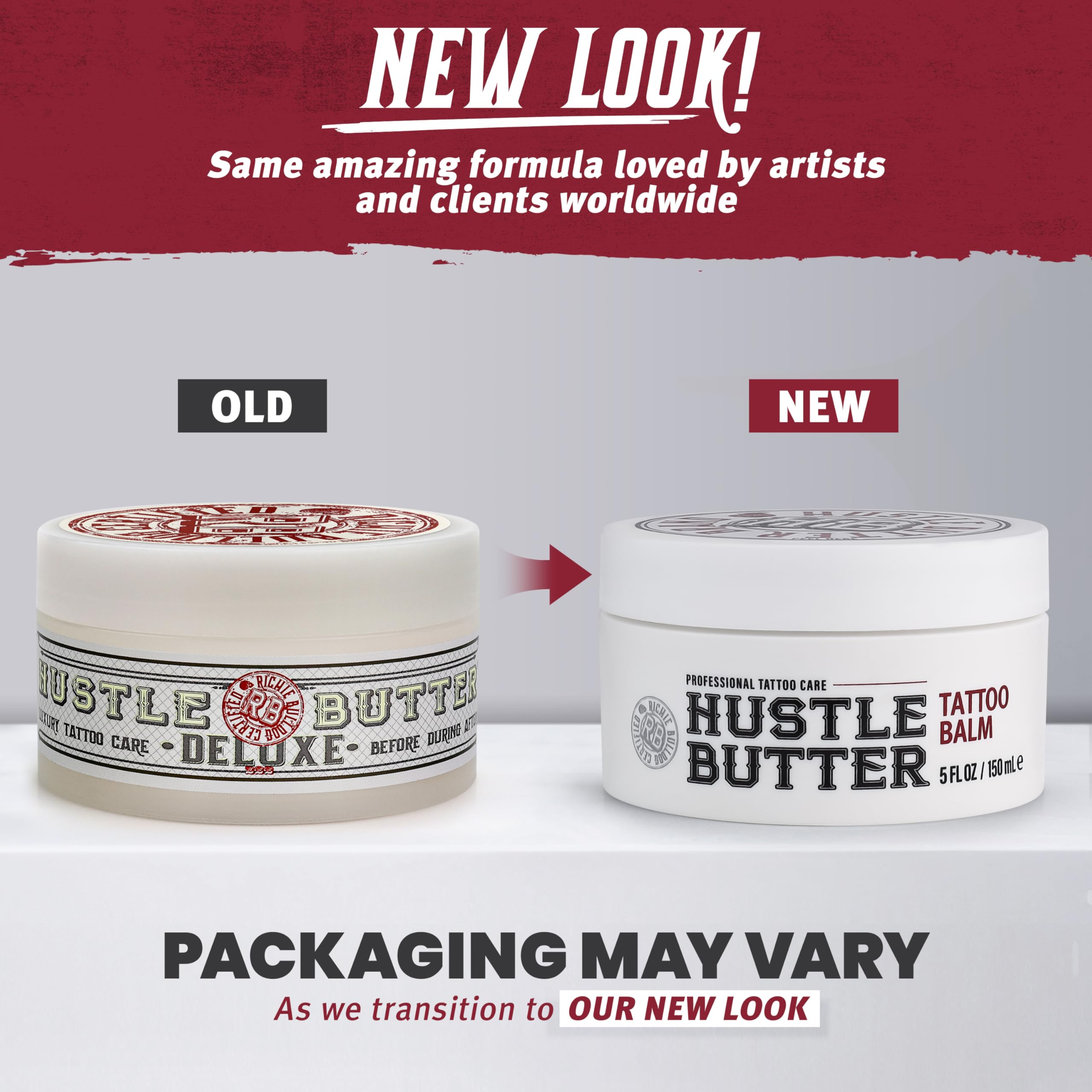 Hustle Butter Tattoo Aftercare 5oz Tattoo Balm, Heals + Protects New Tattoos and Rejuvenates Older Tattoos - 100% Vegan Tattoo Cream No-Petroleum 🍁 All In One Marketplace Canada