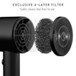 AINA Diffuser Hair Dryer Full-Featured Blow Dryer 110V/1600W(Vader Black) 🍁 All In One Marketplace Canada