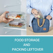 Vtopmart 5 Pack 22oz Glass Food Storage Containers with Lids, Meal Prep Containers, Airtight Lunch Bento Boxes with Snap Locking Lids for Microwave, Oven, Freezer and Dishwasher 🍁 All In One Marketplace Canada