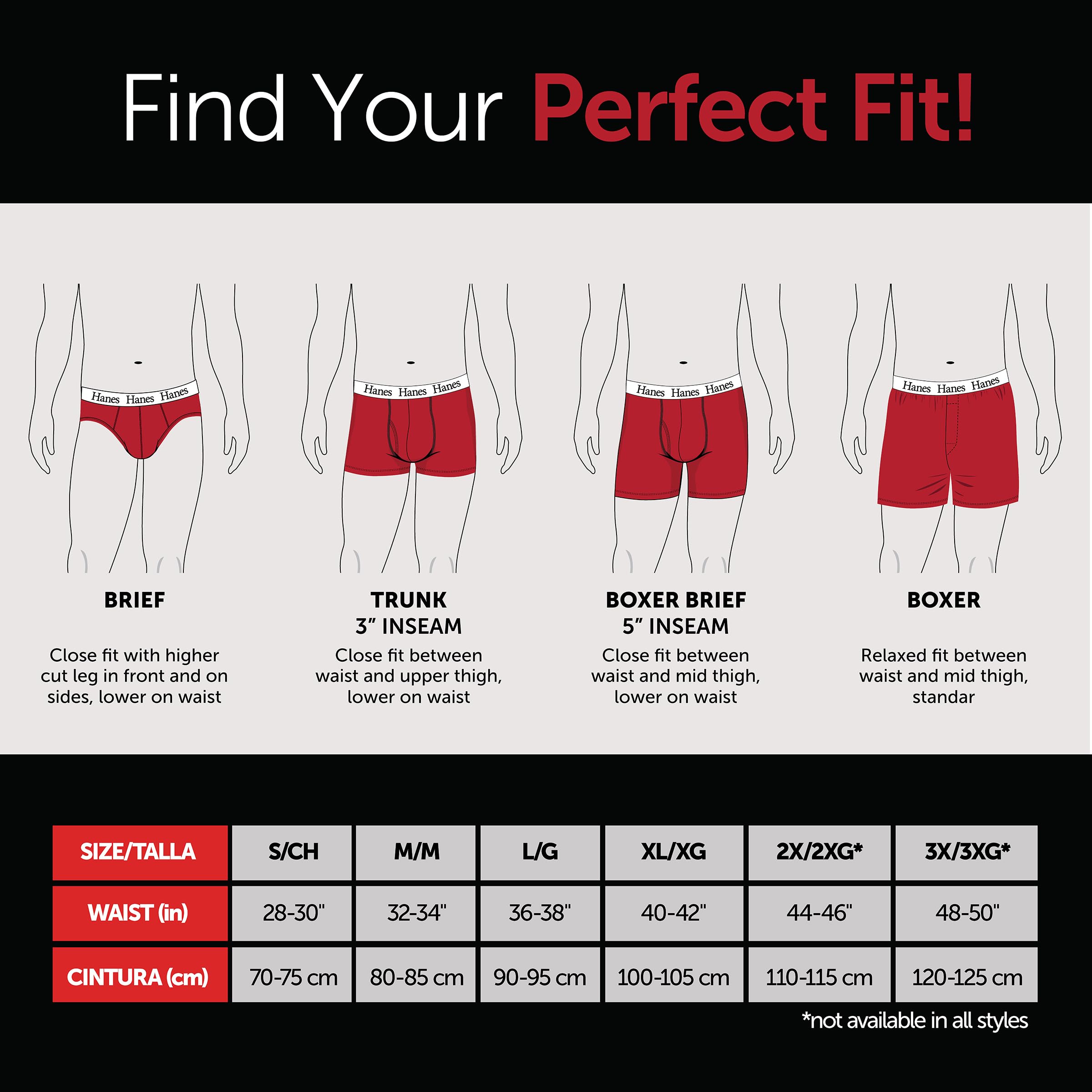 Hanes Men's ComfortSoft Knitboxer Underwear, Pack of 4, Assorted Colours 🍁 All In One Marketplace Canada