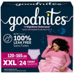 GoodNites Girls' Nighttime Bedwetting Underwear, XXL (120-165 lbs), 24 Ct 🍁 All In One Marketplace Canada