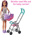 Barbie Skipper Babysitters, Inc. Playset with Skipper Babysitter Doll (Brunette), Stroller, Baby Doll & 5 Accessories, Toy for 3 Year Olds & Up 🍁 All In One Marketplace Canada