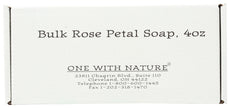 One With Nature - Rose Petal Bulk Soap (113g)