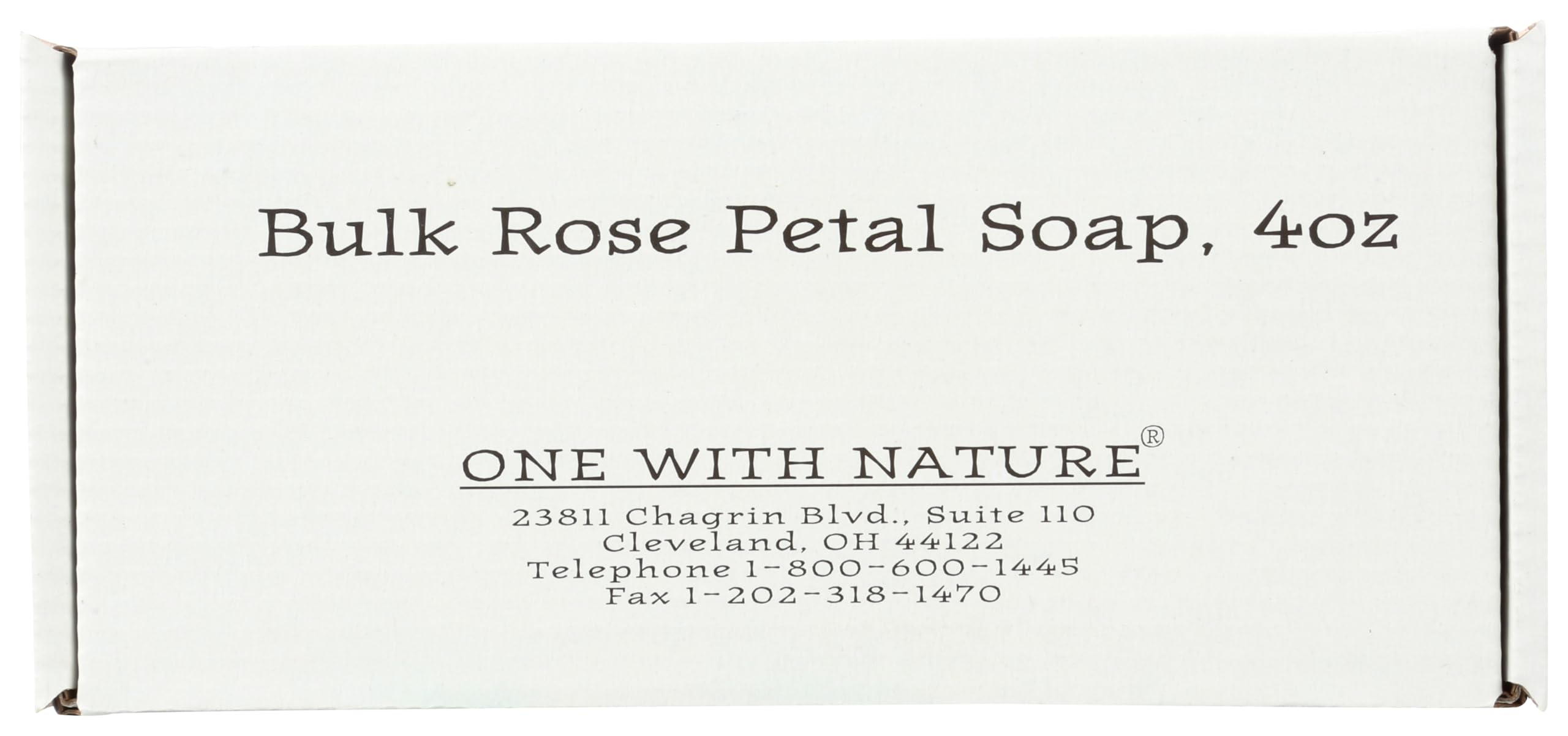 One With Nature - Rose Petal Bulk Soap (113g)