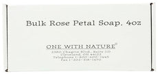 One With Nature - Rose Petal Bulk Soap (113g)