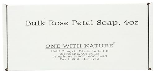 One With Nature - Rose Petal Bulk Soap (113g)