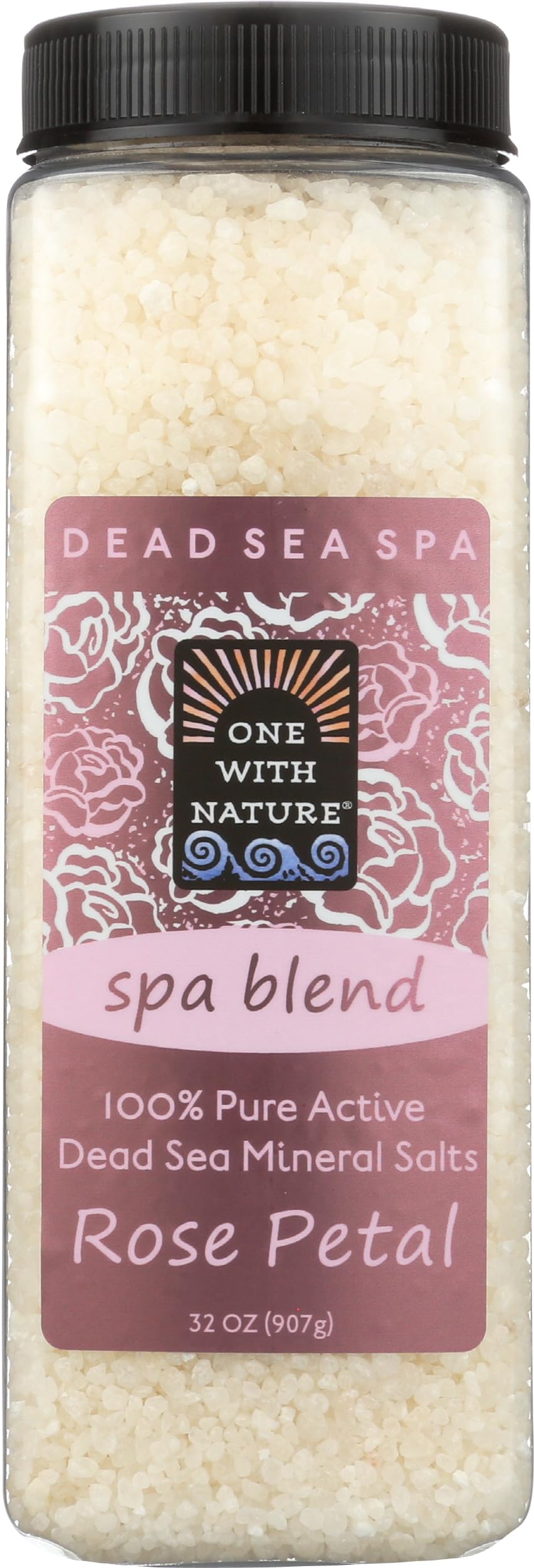 One With Nature - Rose Bath Salts (907g)