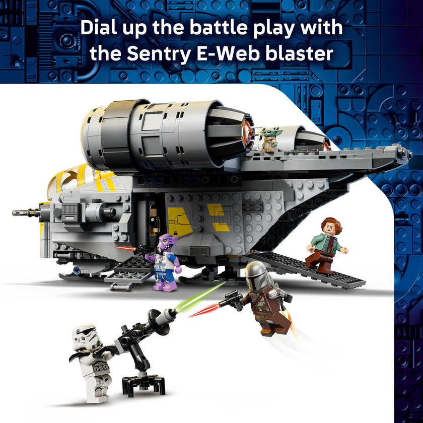 LEGO Star Wars: The Mandalorian and Grogu The Razor Crest Building Toy - Build and Display Set for Boys & Girls, Ages 10+ - Star Wars Gifts for Birthdays & Fans - 75447 🍁 All In One Marketplace Canada