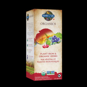 Garden of Life - ORGANICS PLANT IRON LIQUID (240ml)