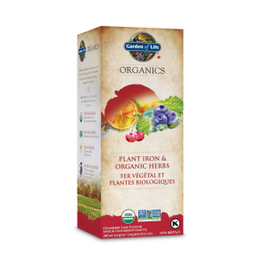 Garden of Life - ORGANICS PLANT IRON LIQUID (240ml)