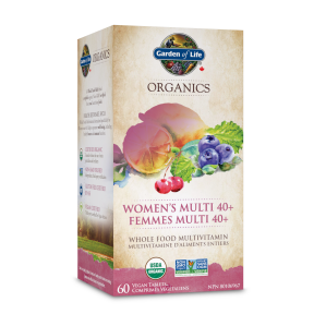 Garden of Life - ORGANICS WOMEN'S 40+ MV (60vcap)