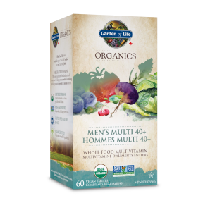 Garden of Life - ORGANICS MEN'S 40+ MV (60vcap)