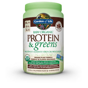 Garden of Life - Raw Org. Protein&Greens - Choc (610g)