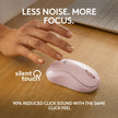 Logitech M240 Silent Bluetooth Mouse, Wireless, Compact, Portable, Smooth Tracking, 18-Month Battery, for Windows, macOS, ChromeOS, Compatible with PC, Mac, Laptop, Tablets - Rose 🍁 All In One Marketplace Canada