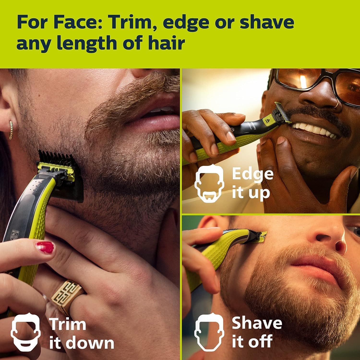 Philips OneBlade 360 Face, Wet & Dry, Trim, Edge & Shave with the 360 Blade, QP2724/22 🍁 All In One Marketplace Canada