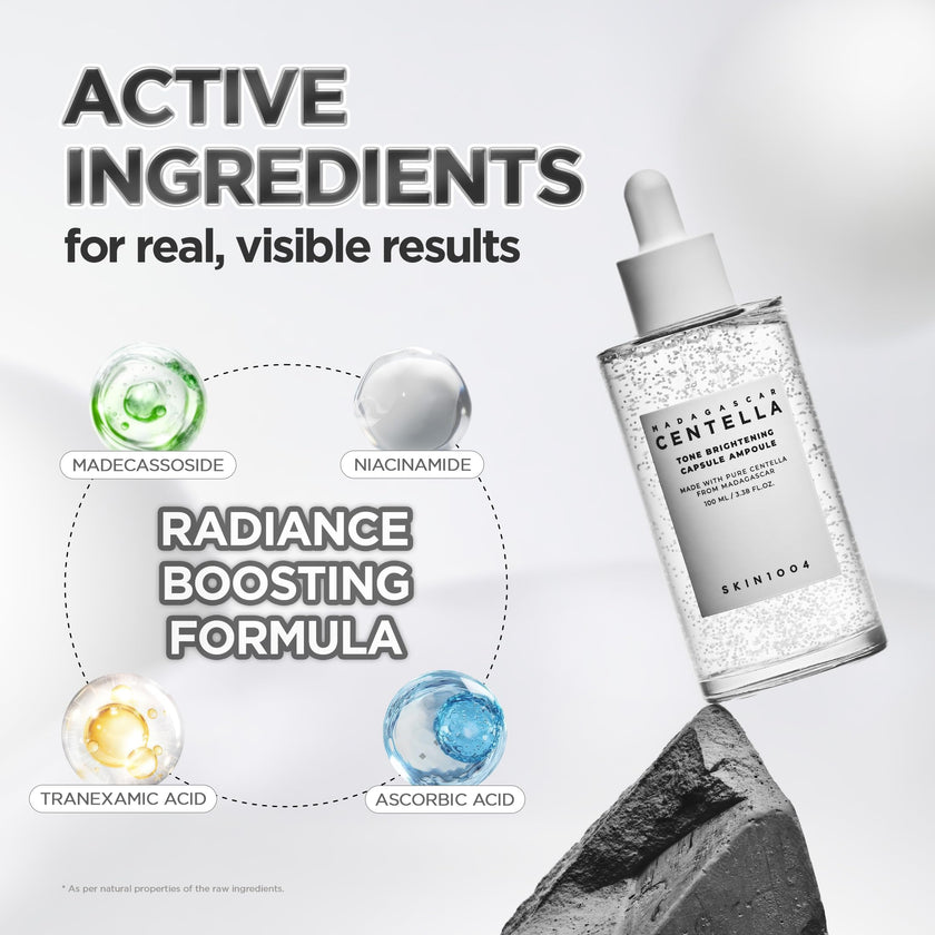 SKIN1004 Madagascar Centella Tone Brightening Capsule Ampoule 100ml, 3.38 fl.oz 🍁 All In One Marketplace Canada