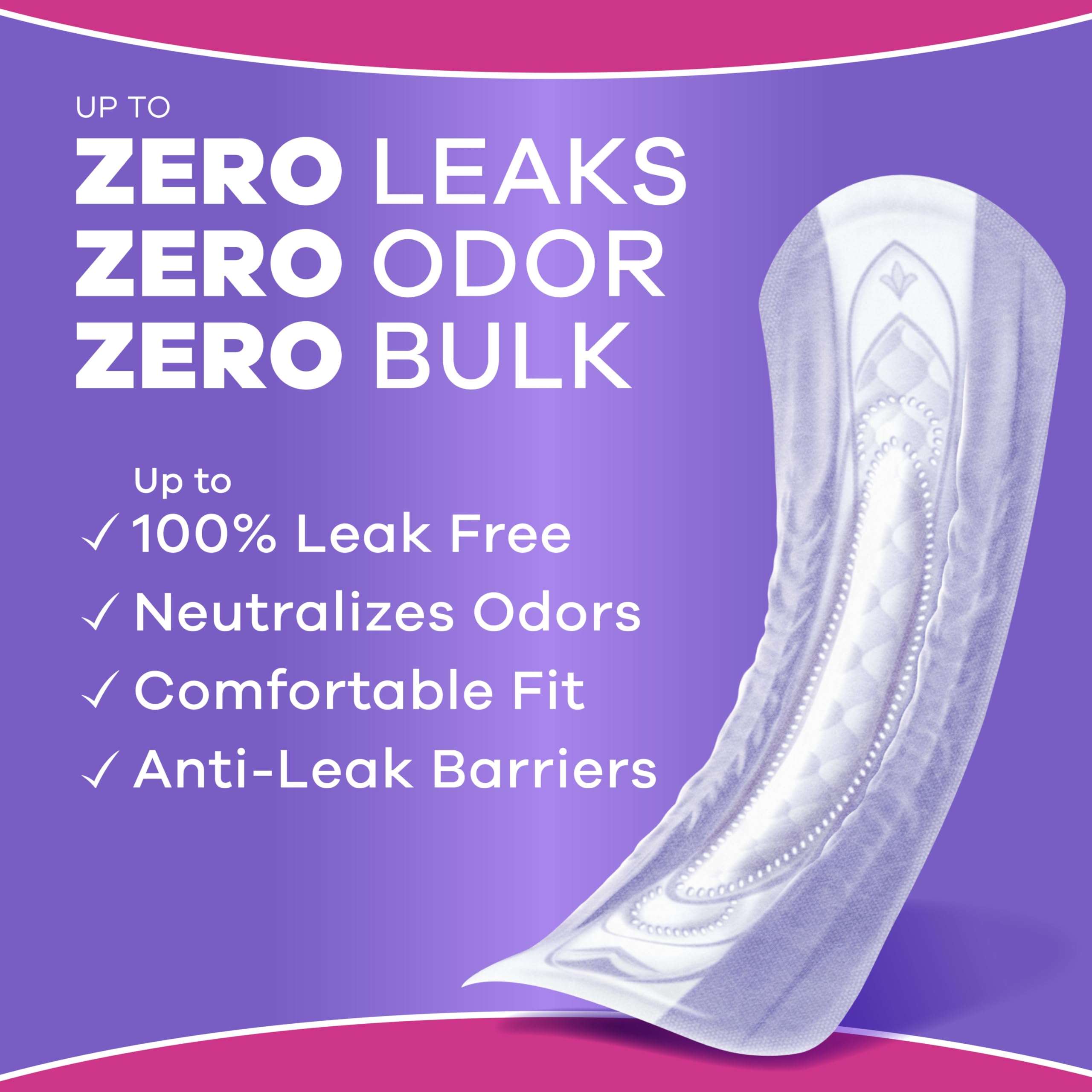 Always Discreet Adult Incontinence Pads for Women, Extra Heavy Absorbency, Long Length, Postpartum Pads, Up to 100% Bladder Leak ProteCountion, 112 Count 🍁 All In One Marketplace Canada