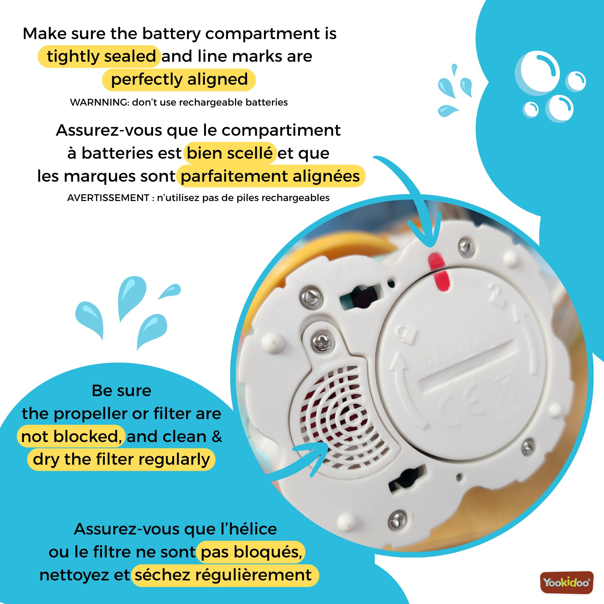 Yookidoo - Elephant Baby Bath Shower Head - Compact & Portable Baby Shower and Toy - Suitable for Newborns, Infants, and Toddlers - from Birth - Teal - 40212 🍁 All In One Marketplace Canada