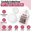 Kyolic - Odourless Aged Garlic Extract Everyday Support Extra Strength One-A-Day 1000mg, 60 Veg Tablets 60-Day Supply - Kyolic Garlic Supplements, Garlic Pills - Herbal Supplement for Wellness Support 🍁 All In One Marketplace Canada