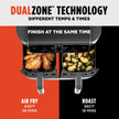 Ninja® 8‑Qt DualZone™ Air Fryer with 2 Independent Baskets, Smart Finish, Match Cook, 6‑in‑1 Family‑Size Cooking, DZ801C (Canadian Version) 🍁 All In One Marketplace Canada