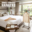 Utopia Home Premium Wooden Hangers 30 Pack - Heavy Duty & Durable Coat Hanger - Wood Hanger with 360-Degree Rotatable Hook - Clothes Hangers with Non-Slip Shoulder Notches For Shirts & Coats (Natural) 🍁 All In One Marketplace Canada