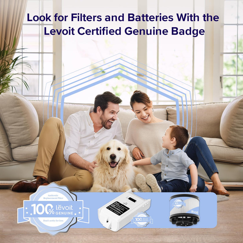 Levoit Cordless Vacuum Cleaner, Stick Vac with Tangle-Resistant Design, Up to 50 Minutes, Powerful Suction, Rechargeable, Lightweight, and Versatile for Carpet, Hard Floor, Pet Hair 🍁 All In One Marketplace Canada