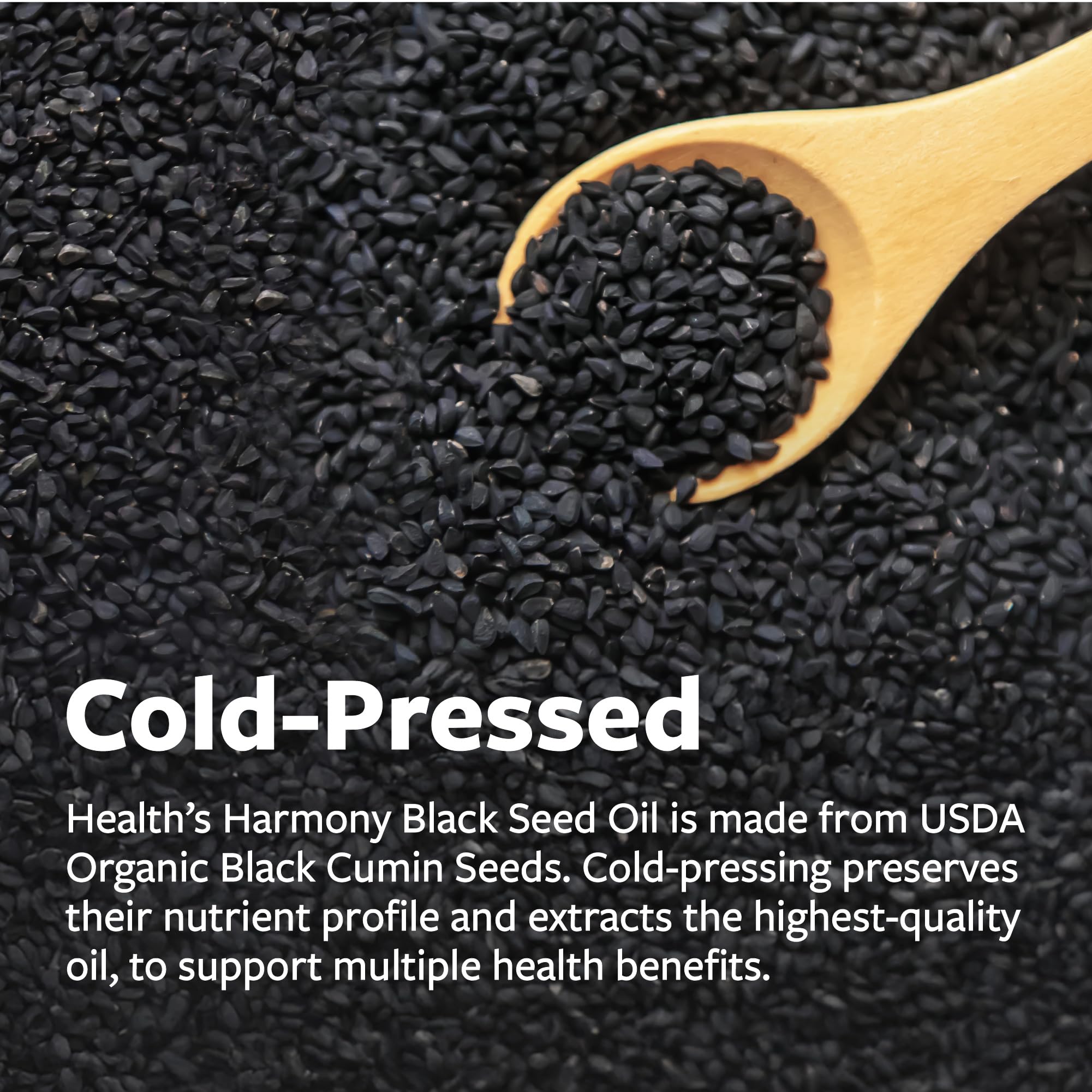 Organic Black Seed Oil | Cold Pressed Pure Black Cumin Seed Oil | Antioxidant, Blood Sugar & Liver Support | 100% Pure, Virgin Nigella Sativa | Zero Additives, Vegan & Non-GMO | 240ml (8 oz.) 🍁 All In One Marketplace Canada