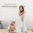 Premium Ultra Soft Organic Bamboo Baby Hooded Towel with Unique Design – Hypoallergenic Baby Towels for Infant and Toddler – Suitable as Baby Gifts 🍁 All In One Marketplace Canada