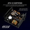 CORSAIR RM850x Fully Modular Low-Noise ATX Power Supply – ATX 3.1 Compliant – PCIe 5.1 Support – Cybenetics Gold Efficiency – Native 12V-2x6 Connector – Black 🍁 All In One Marketplace Canada