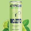 Atypique Non-Alcoholic Cocktail, Mojito, 355 mL, 12-Count 🍁 All In One Marketplace Canada