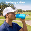 DUALIE 3 in 1 Insulated Can Cooler - Universal Size for 12 oz Cans, Slim Cans, and Bottles - Glacier 🍁 All In One Marketplace Canada