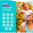 CANADIAN NUTRAMIN Children's Daily Vegan Multivitamin Gummies Vitamin C, D2 & Zinc for Immunity, Plant-Based, Sugar-Free, Nut-Free, Gluten-Free with Biotin, Vitamin A, B, B6, B12 +More 90 Ct (45 Day Supply) 🍁 All In One Marketplace Canada