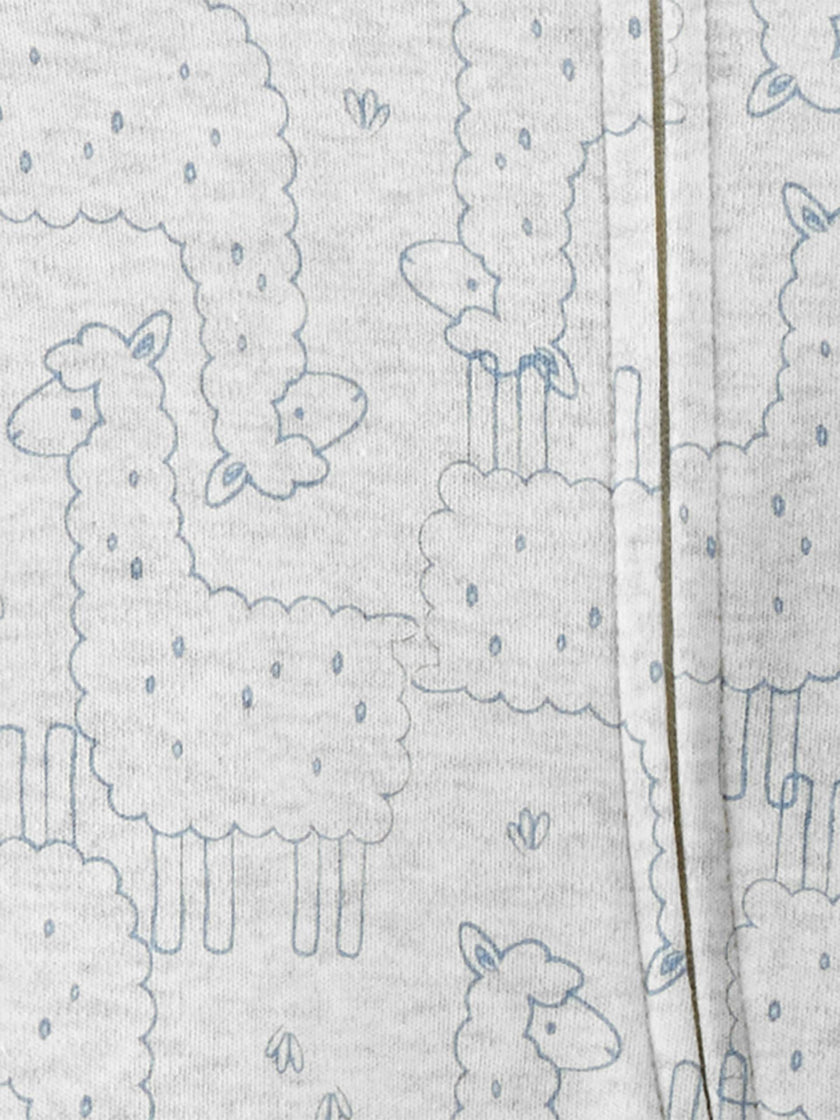 Simple Joys by Carter's Unisex Babies' Cotton Footed Sleep and Play, Pack of 3, Llama/Rainbow/Bear, 0-3 Months 🍁 All In One Marketplace Canada