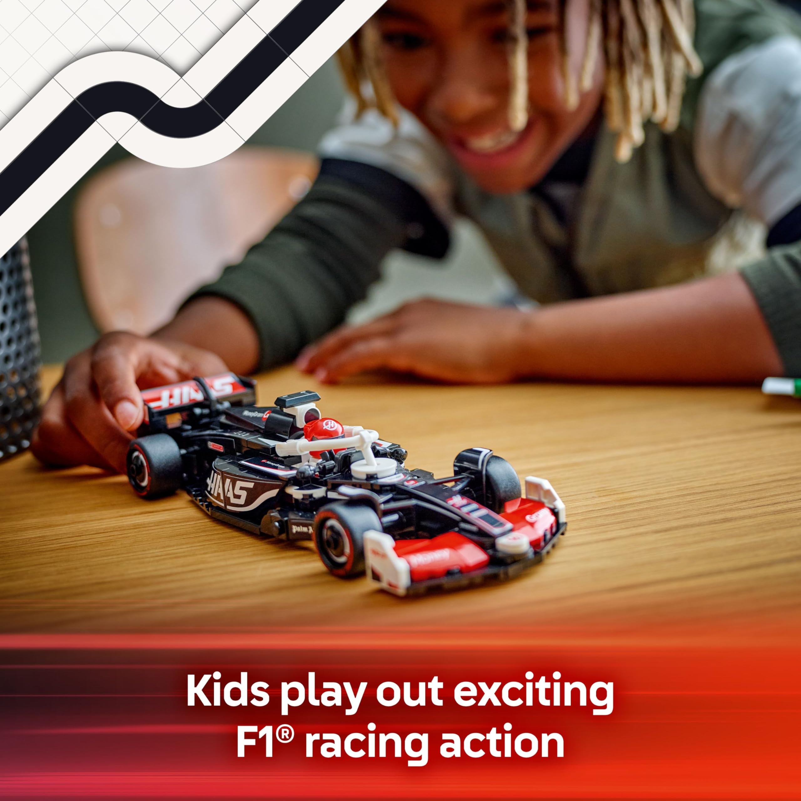 LEGO Speed Champions MoneyGram Haas F1 Team VF-24 Race Car Toy - Building Set for Kids, Boys & Girls, Ages 10+ - Toy Car for F1 Fans - Gift Idea for Birthday - 77250 🍁 All In One Marketplace Canada