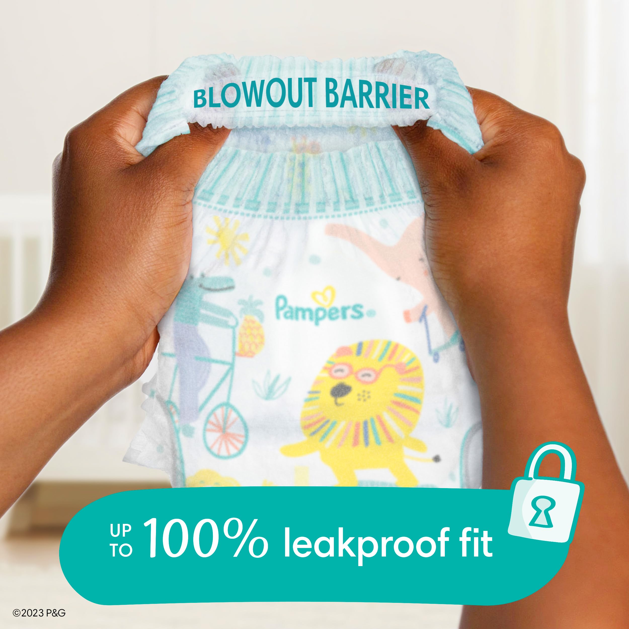 Pampers Diapers - Cruisers 360 degrees - Size 6, 76 Count, up to 100% Leakproof Fit, Designed for Active Babies, Pull On Diaper, EZ Off Tabs Designed for Easy Changes 🍁 All In One Marketplace Canada