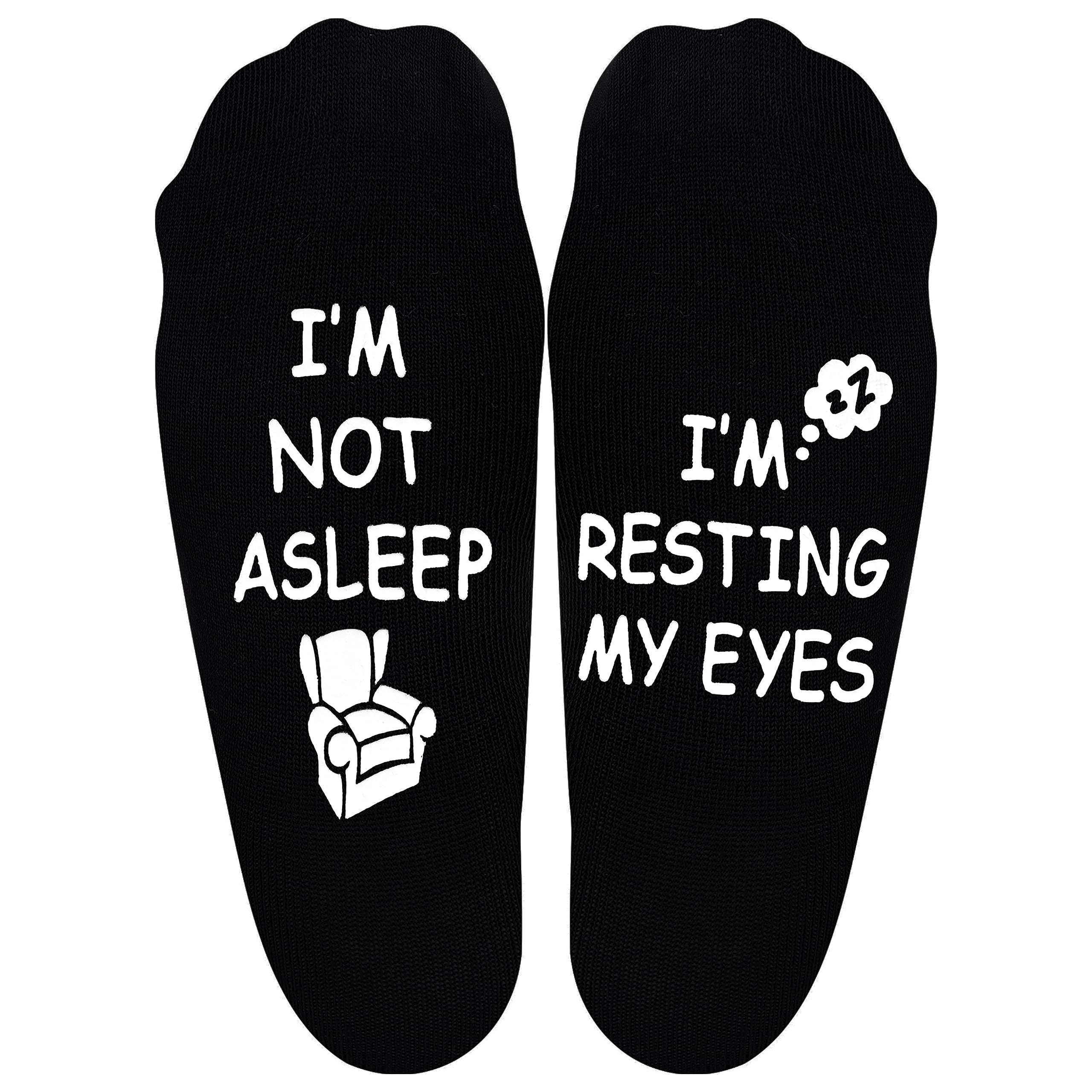Moyel Funny Socks for Men Funky Novelty Fun Gifts for Men Dad Gifts from Daughter Grandpa Gifts Christmas Fathers Day Birthday Gifts for Him Dad Grandpa Husband Boyfriend 🍁 All In One Marketplace Canada