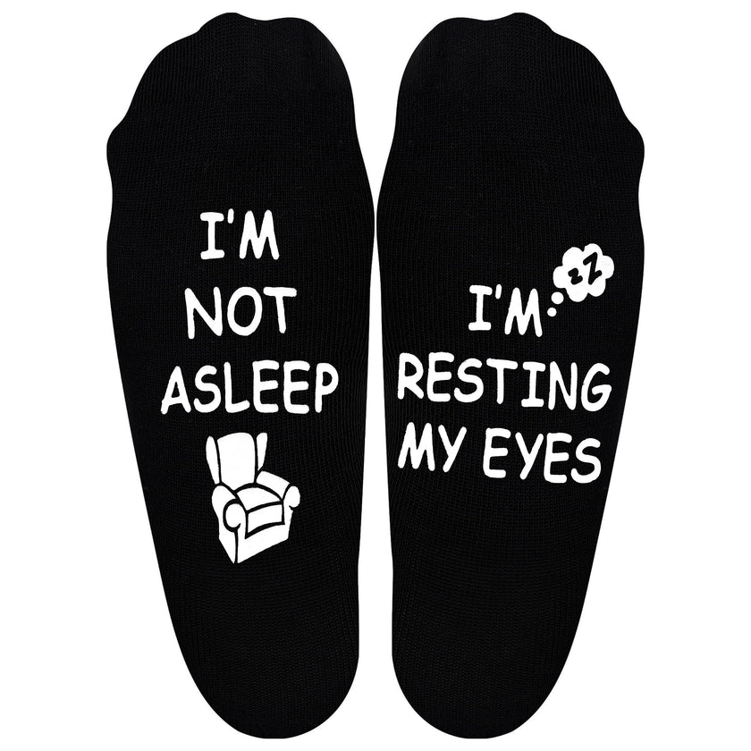 Moyel Funny Socks for Men Funky Novelty Fun Gifts for Men Dad Gifts from Daughter Grandpa Gifts Christmas Fathers Day Birthday Gifts for Him Dad Grandpa Husband Boyfriend 🍁 All In One Marketplace Canada